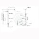 10 inch 250mm Square Brushed Nickel Twin Shower Set Top/Bottom Inlet 10 inch 250mm Square Brushed Nickel Twin Shower Set Top/Bottom Inlet